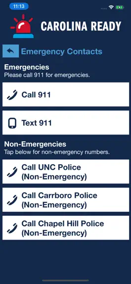 Game screenshot UNC Carolina Ready Safety apk