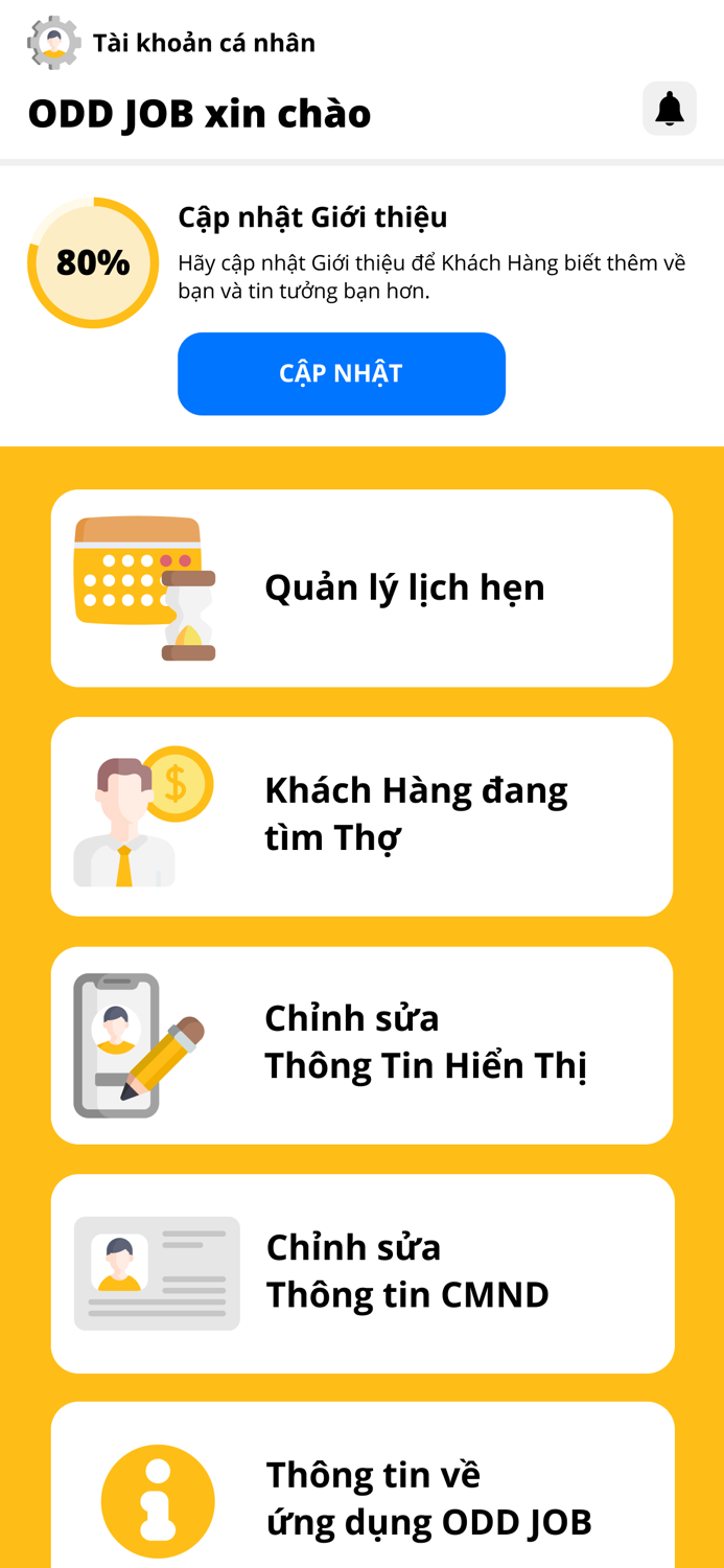 ODD JOB-Thợ Quản Lý Tài Khoản