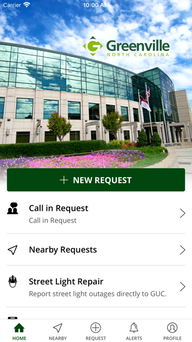 Greenville City Compass Screenshot