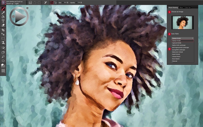 corel painter essentials iphone screenshot 2