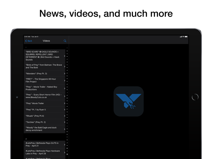 Pocket Wiki for Prey