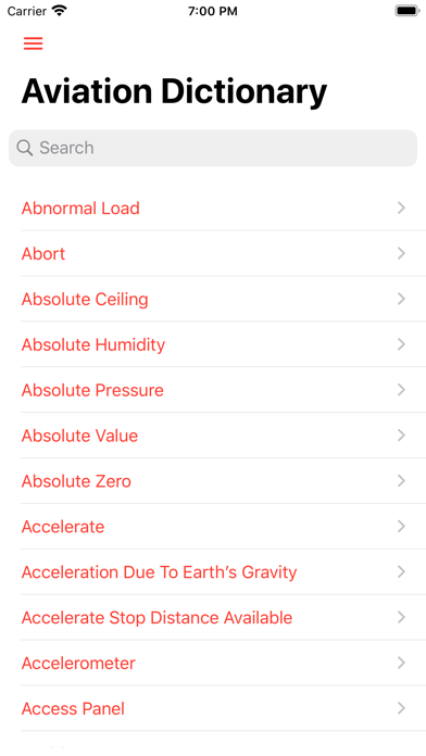 Aviation Dictionary Offlineのおすすめ画像1