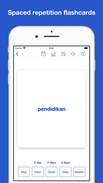 Indonesian Vocab & Sentences Screenshot