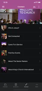 King's Church International screenshot #2 for iPhone