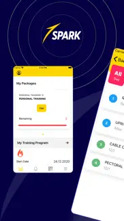 spark athletic center iphone screenshot 2