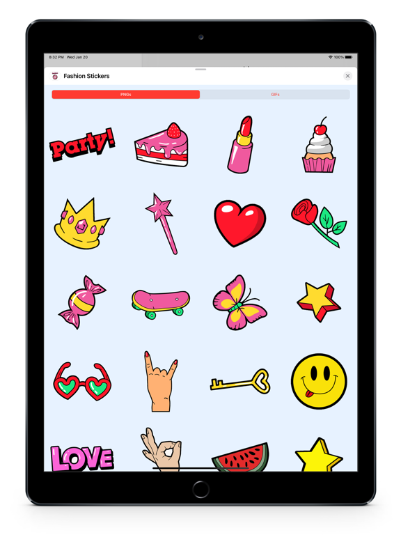 Screenshot #6 pour Fashion Donut - GIFs Stickers