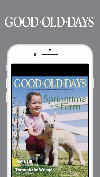 Good Old Days Magazine