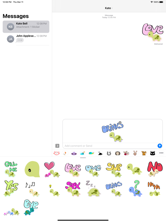 Screenshot #4 pour TORT Sticker Pack