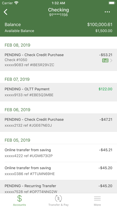 THE CORN CITY STATE BANK Screenshot