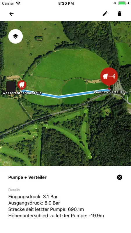 Feuerwehr Wasserförderung Pro screenshot 6 of 7