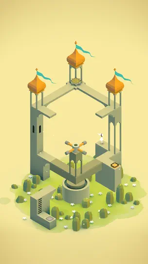 Captura de pantalla de Monument Valley+ en iPhone 4
