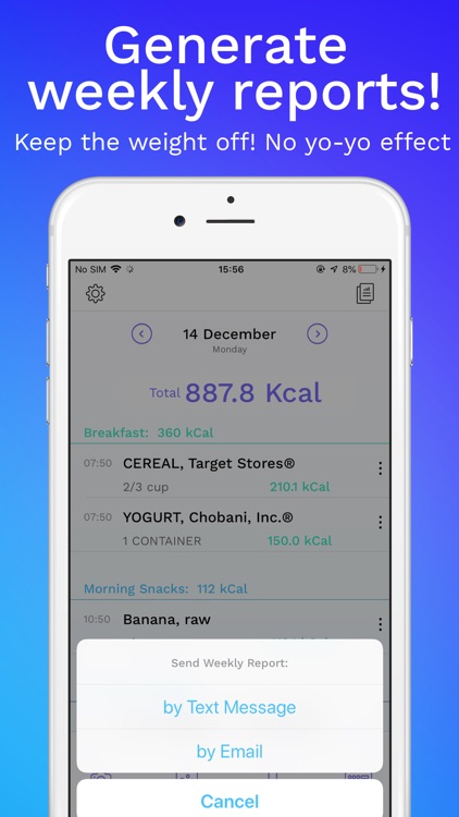 FoodWise Calorie Counter screenshot-8