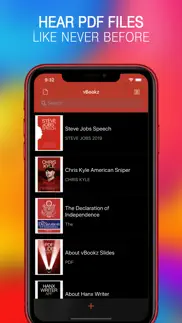 vbookz pdf voice reader iphone screenshot 2