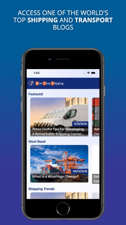 #1. My MTS (iOS) 由: MTS Logistics, Inc.