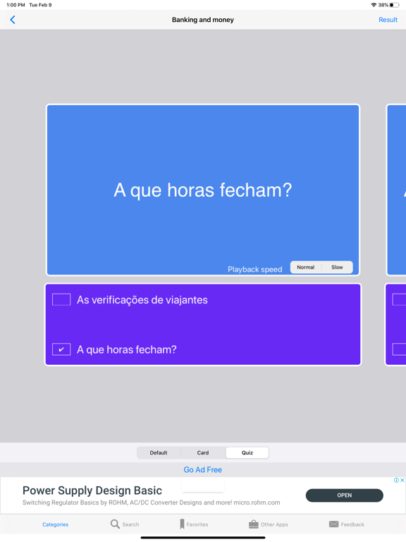 Screenshot #6 pour English to Portuguese using AI