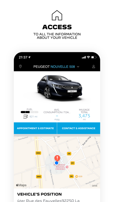 MYPEUGEOT APPのおすすめ画像1