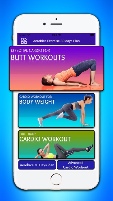 Aerobics Exercise 30 Days Plan Screenshot