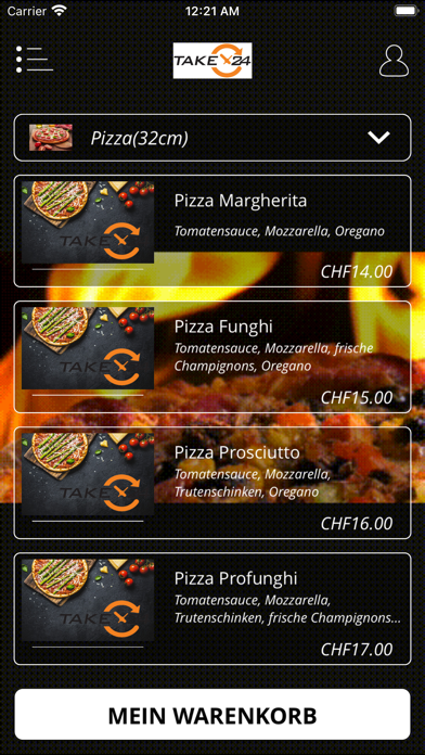 Take24 Pizza Kurier Screenshot