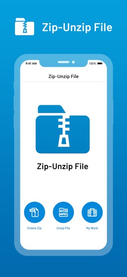 Unarchiver : Zip Unzip Toolのおすすめ画像1