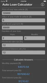 auto loan calculator plus problems & solutions and troubleshooting guide - 1