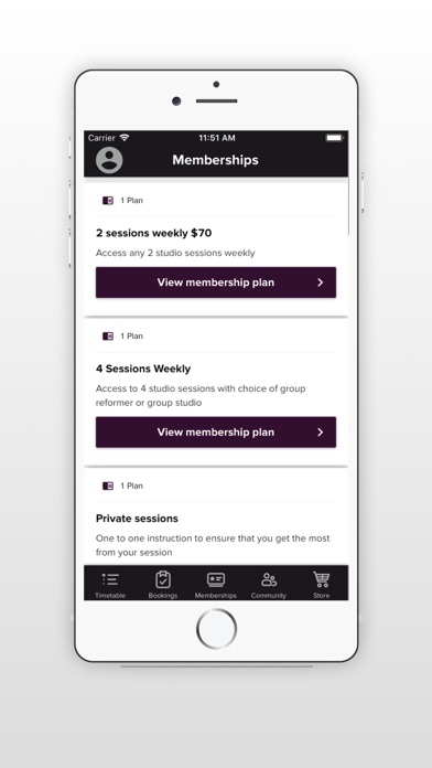 Pilates Wellness Screenshot