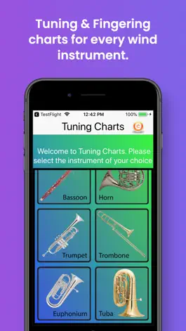 Game screenshot Fingering & Tuning Charts hack