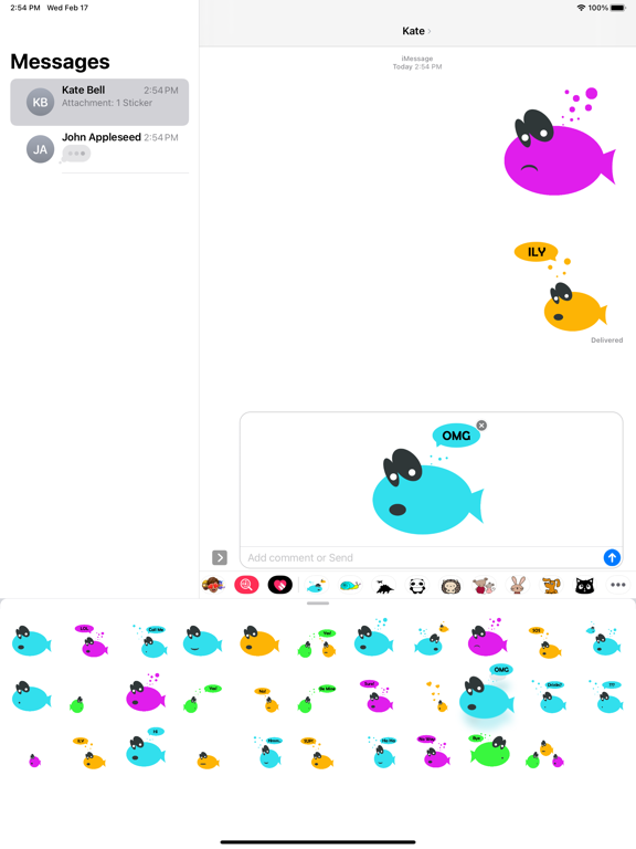 Screenshot #4 pour FIZ Sticker Pack