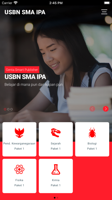 USBN SMA IPA Screenshot