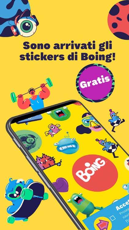 Boing Stickers