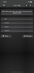 AWS Cloud Practitioner Exam screenshot #3 for iPhone
