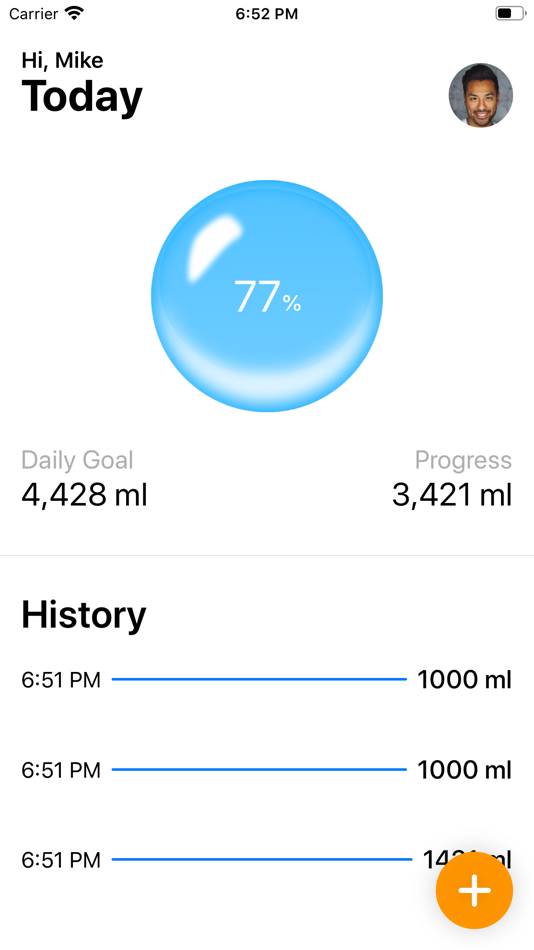 Water Intake Reminder - 1.0 - (iOS)