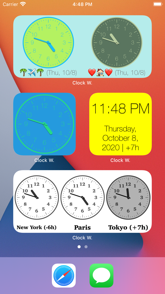 Clock Widget - 5.3.3 - (iOS)