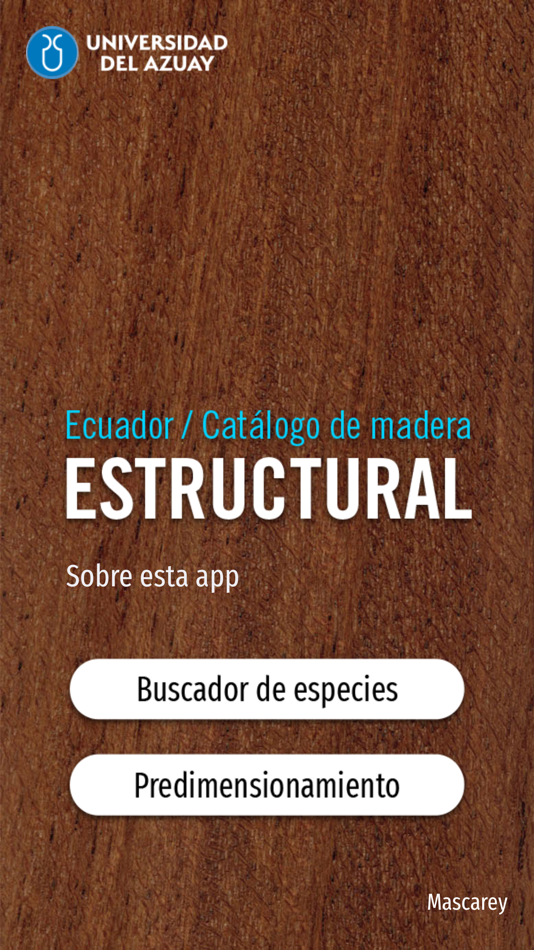 #1. Madera estructural - Ecuador (iOS) Podle: Universidad del Azuay