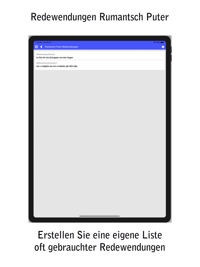 Rumantsch Puter Redewendungen