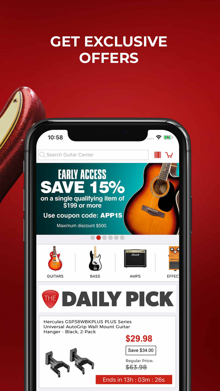 Guitar Center Shop for Gear