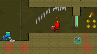 Red & Blue Stickman Screenshot