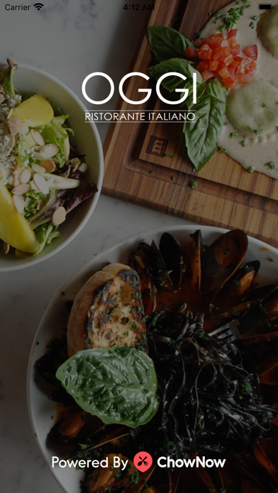 OGGI Ristorante Italiano Screenshot 1 - AppWisp.com OGGI Ristorante Italiano Screenshot 1 - AppWisp.com
