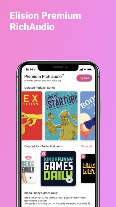 Elision: Learn From Podcasts Screenshot 3 - AppWisp.com Elision: Learn From Podcasts Screenshot 3 - AppWisp.com