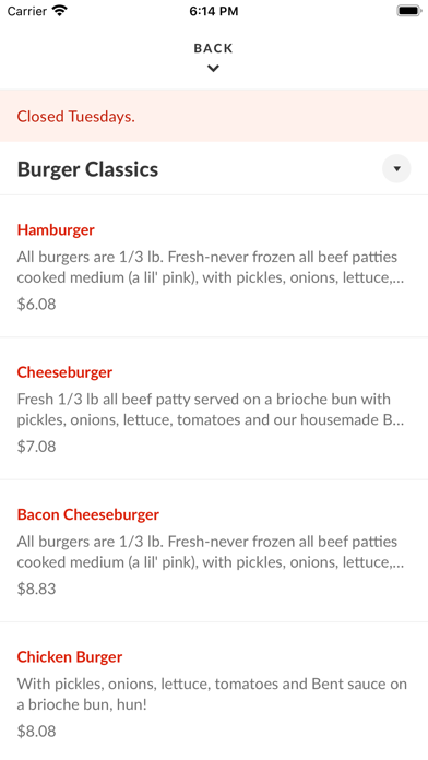 Bent Burgers Screenshot