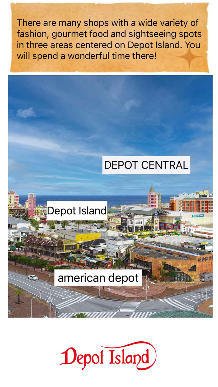 Depot Island app
