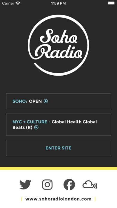Soho Radio Screenshot
