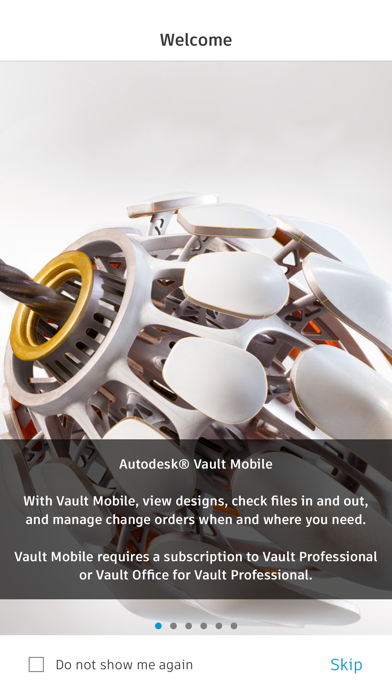 Autodesk Vault Mobile Screenshot