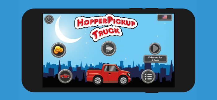 Hopper Pickup Truck