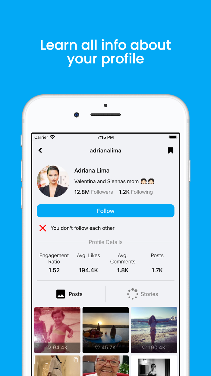 FolStats - Profile Analyzer