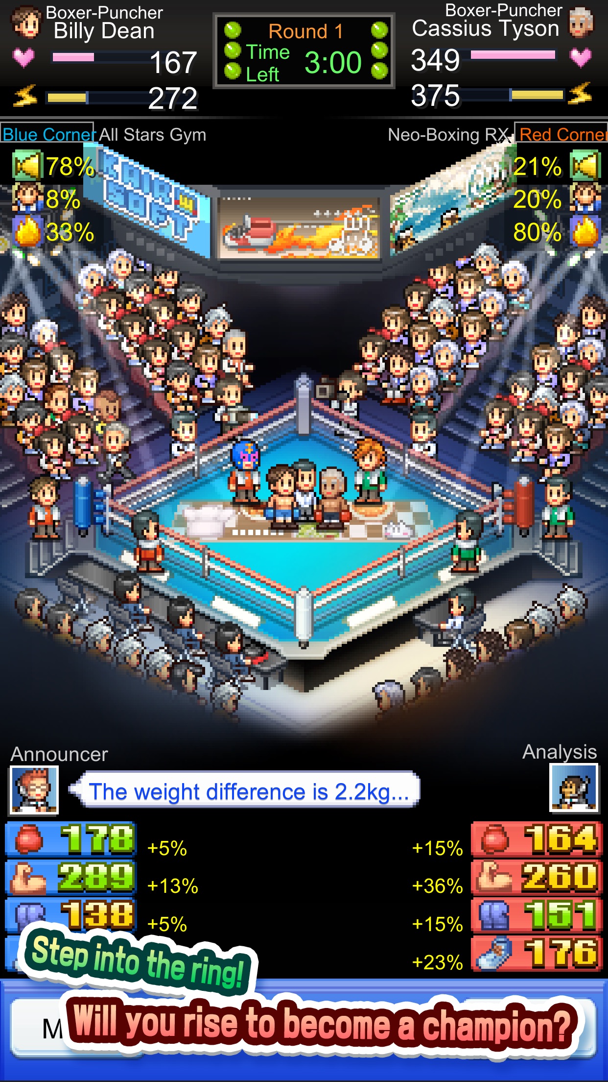 Screenshot do app Boxing Gym Story