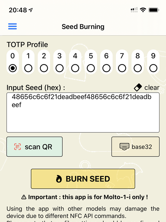 Screenshot #4 pour Molto-1-i NFC Burner
