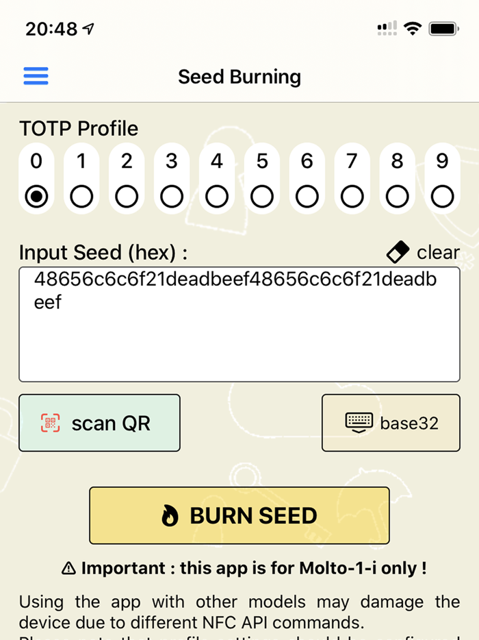 Molto-1-i NFC Burner
