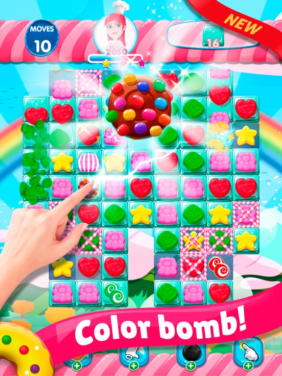 Screenshot #6 pour Sweet Sugar Blast Match 3