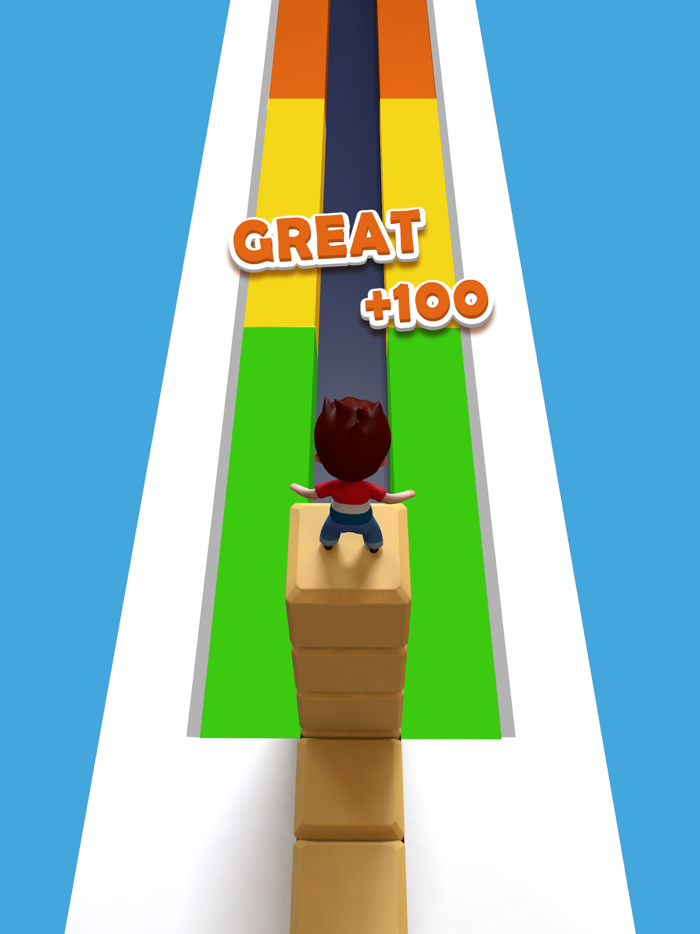 Make Stack Slide Cube On Path