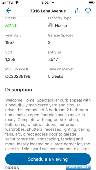Michigan Homes Screenshot